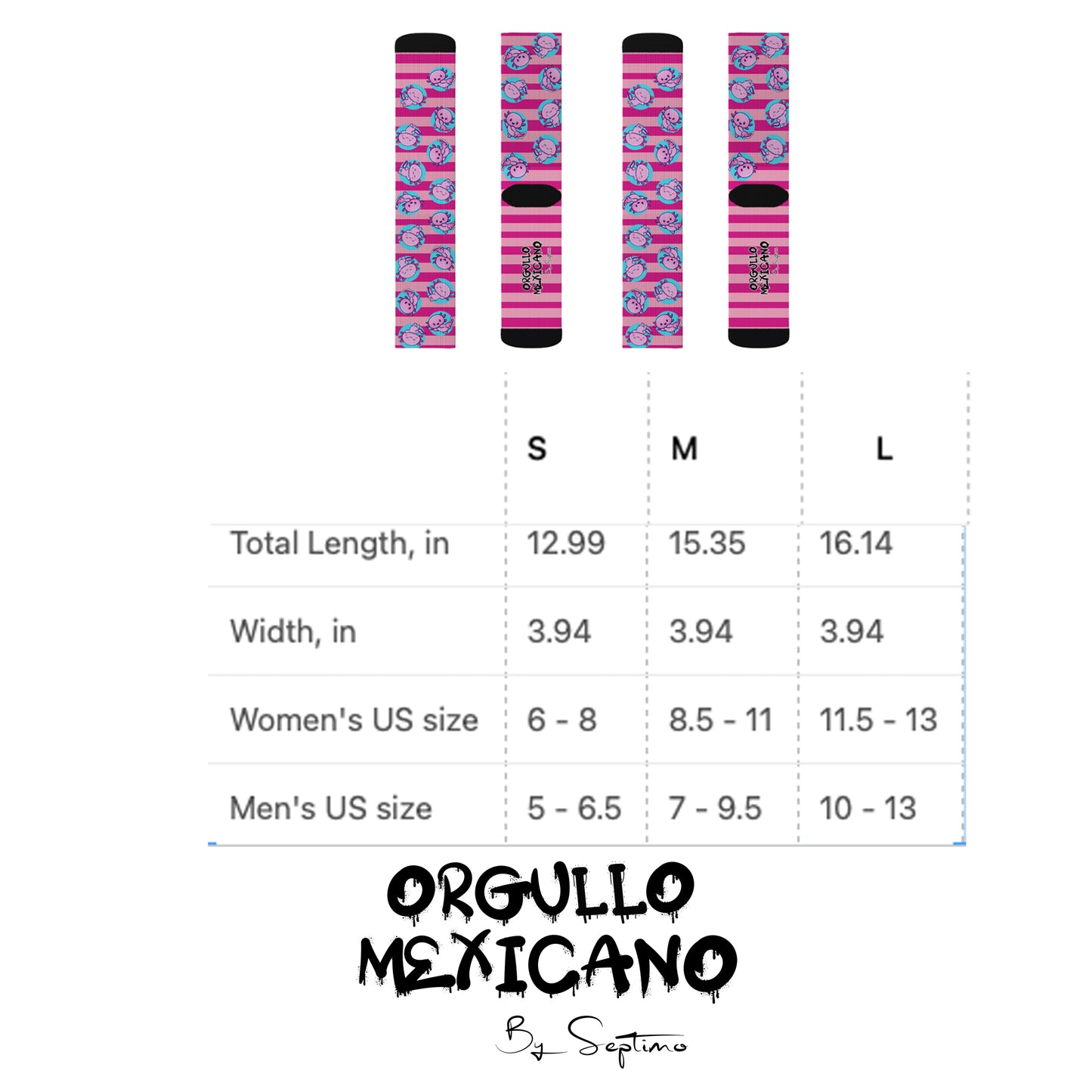 CALCETAS AJOLOTE MEXICANO TIERNO, socks polyester