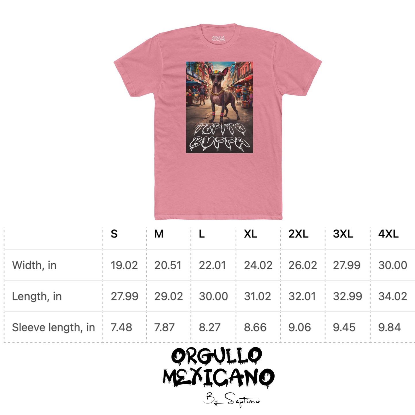 PERRO XOLOITZCUINTLI, FRASE TEPITO BUFFA, Unisex Cotton Crew Tee