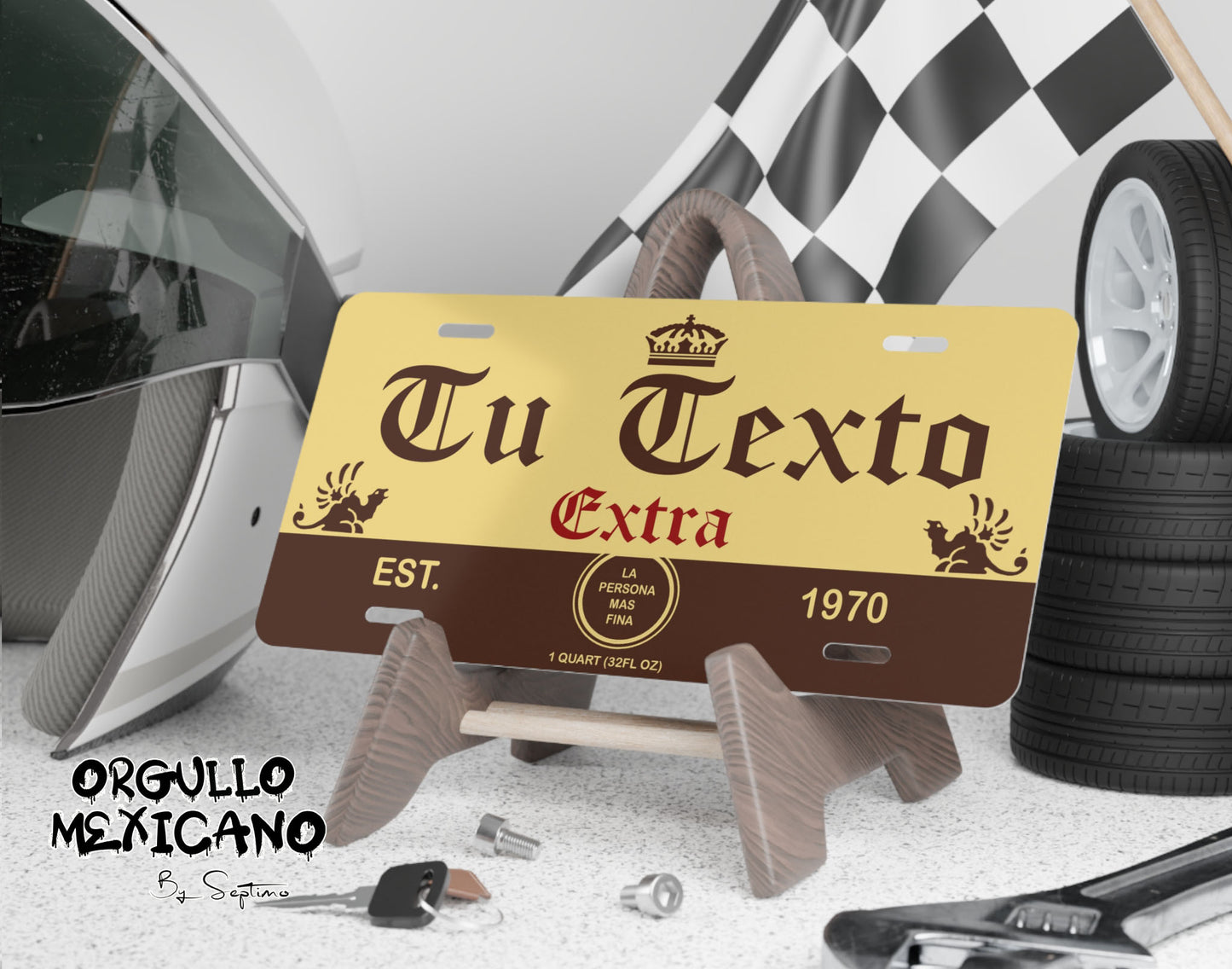 Placa CAGUAMA LOGO Personalizada con Tu Nombre Y Fecha| | DISENO DE LUJO- Regalo Exclusivo
