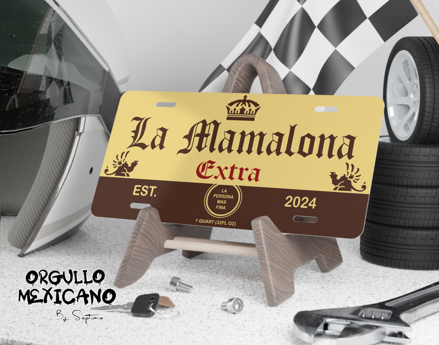 Placa CAGUAMA LOGO Personalizada con Tu Nombre Y Fecha| | DISENO DE LUJO- Regalo Exclusivo