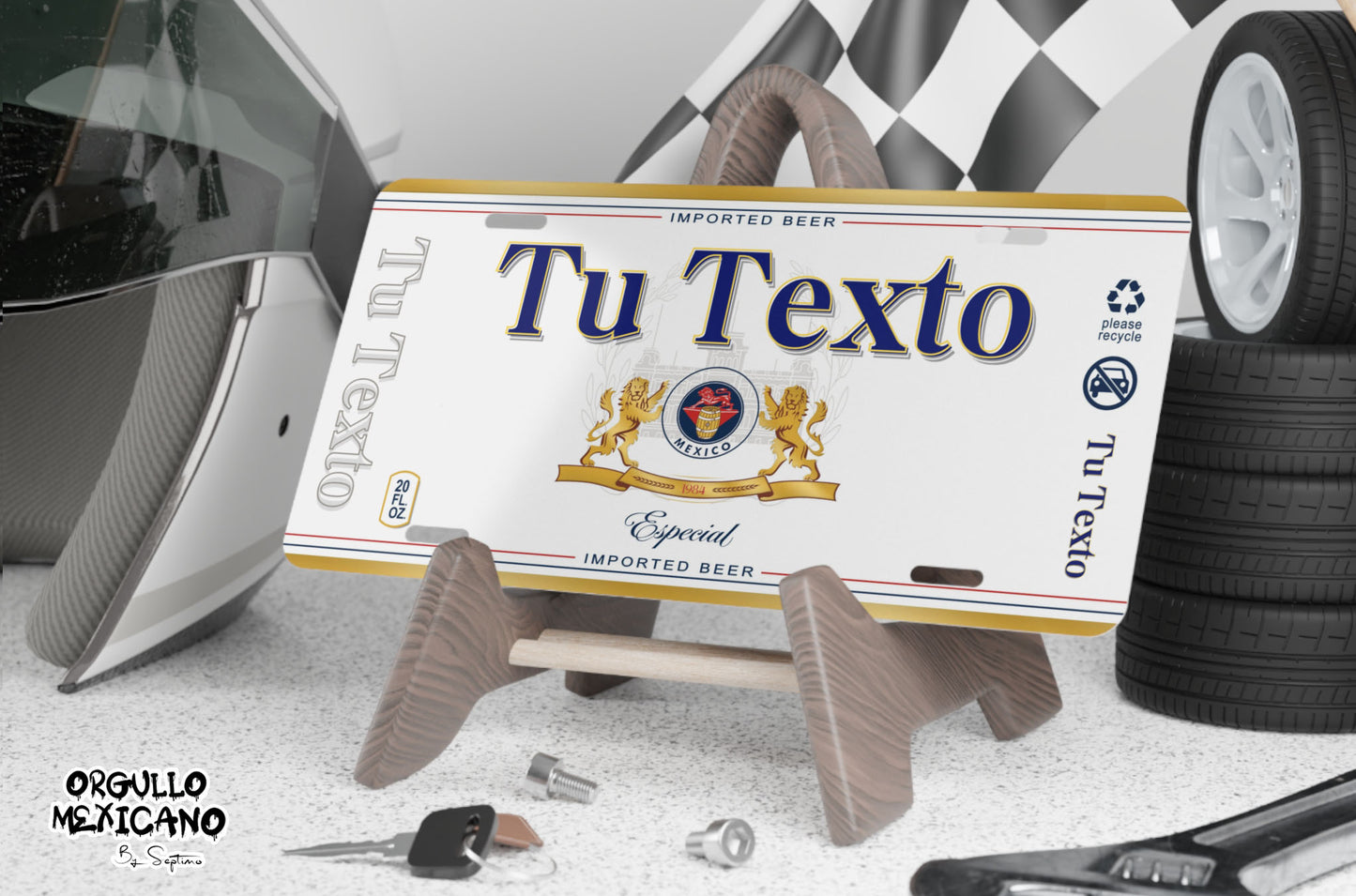 Placa MODELO LOGO Personalizada con Tu Nombre o Frase | | DISENO DE LUJO- Regalo Exclusivo