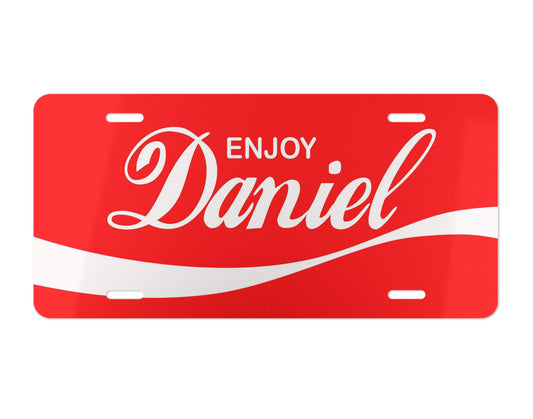 Placa SODA LOGO Personalizada con Tu Nombre | |  DISENO DE LUJO- Regalo Exclusivo