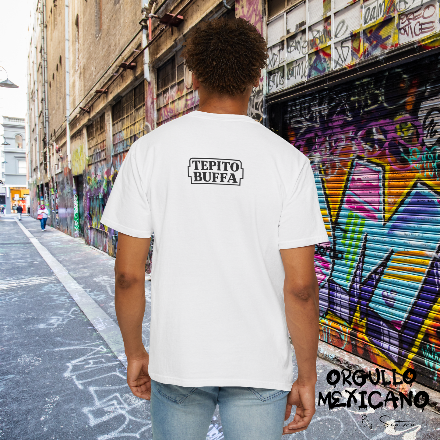 TEPITO BARRIO BRAVO, Playera  Unisex de Algodón Premium