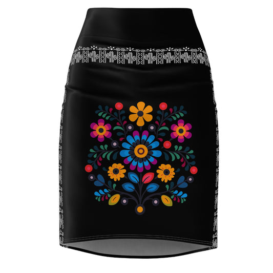 FALDA DISENO CHARRO  Women's Pencil Skirt