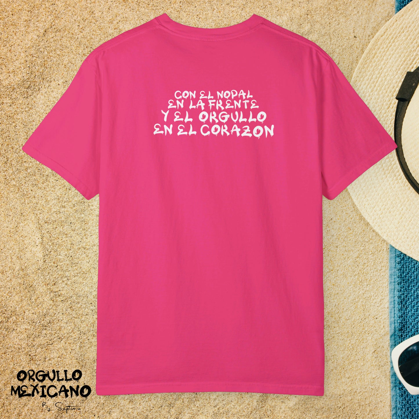 AJOLOTE MEXICANO SOMBRERO Unisex Cotton Crew Tee