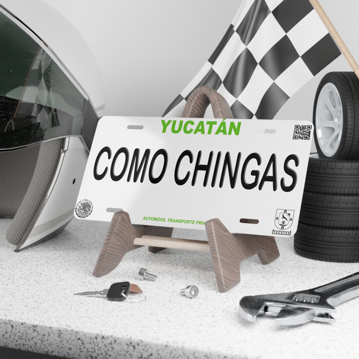 Placa Personalizada con Tu Nombre o Frase | Disponible en Cualquier Estado | MEXICO, USA, CENTRO AMERICA - Regalo Exclusivo