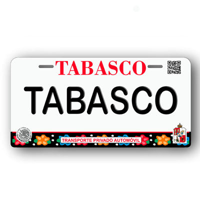 Placa Personalizada con Tu Nombre o Frase | Disponible en Cualquier Estado | MEXICO, USA, CENTRO AMERICA - Regalo Exclusivo